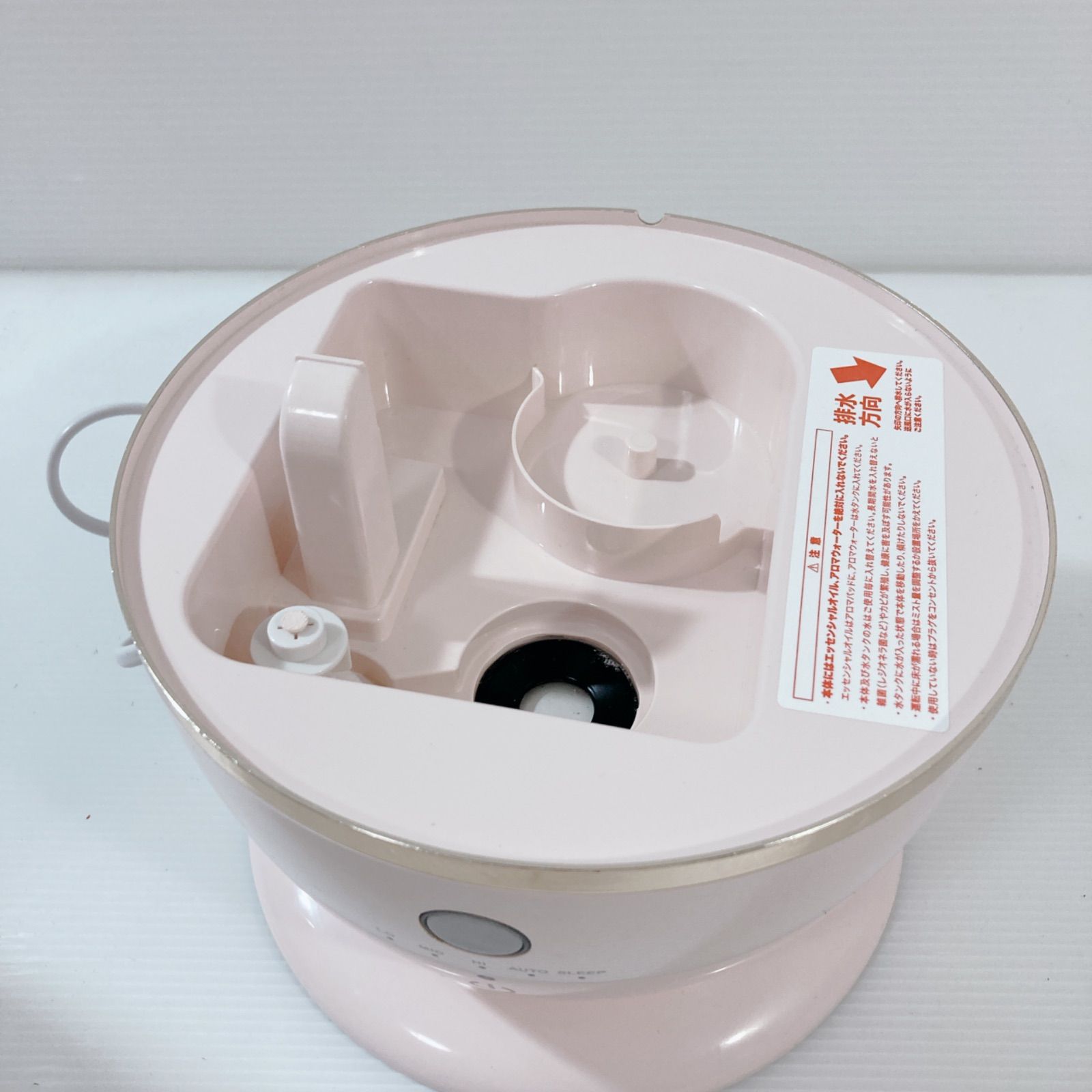 Francfranc シレーヌ超音波式2WAY加湿器 JF88-HF ピンク リモコン付