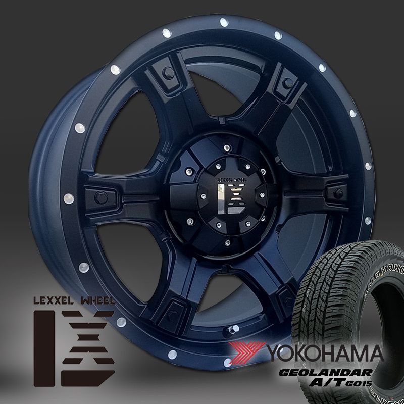 ジープ JL JK ラングラー タイヤホイール4本セット 17インチ ヨコハマ ジオランダー AT G015 265/70R17 285/70R17  265/65R17 315/70R17 - メルカリ