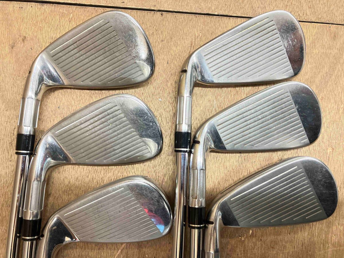 【良品】初心者推奨 テーラーメイド M6 メンズアイアンセット 6本 R 良品】初心者推奨 テーラーメイド M6 メンズアイアンセット 6本 R 良品