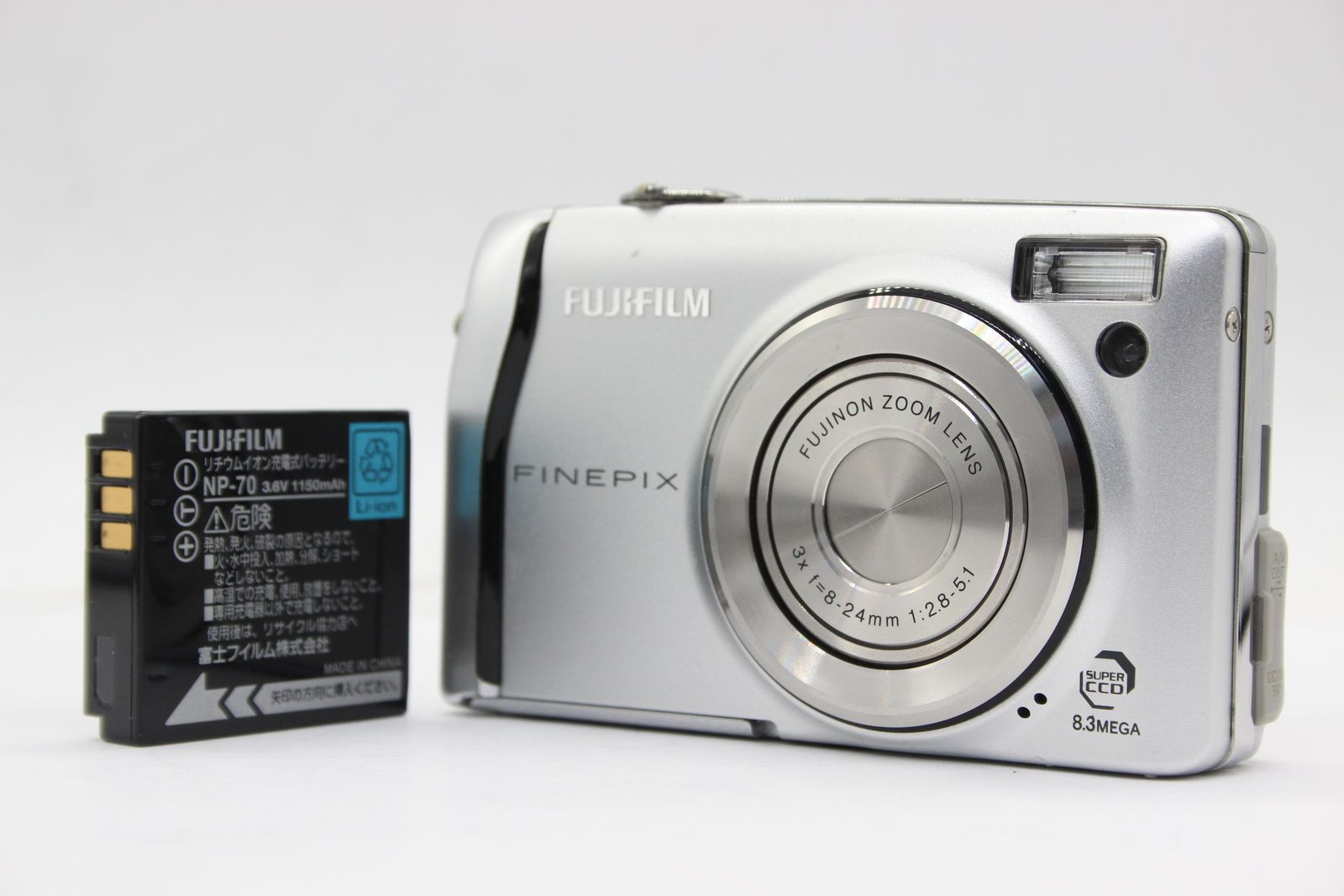 美品 返品保証】 フジフィルム Fujifilm Finepix F40fd Fujinon Zoom