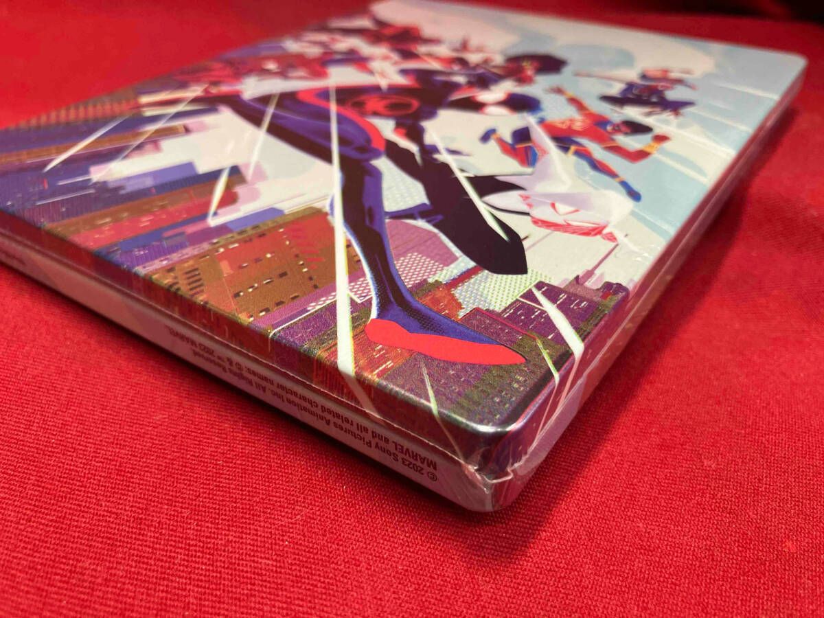 スパイダーマン:アクロス・ザ・スパイダーバース プレミアム・スチールブック・エ… Amazon.com: 【Amazon.co.jp限定】スパイダーマン：アクロス・ザ