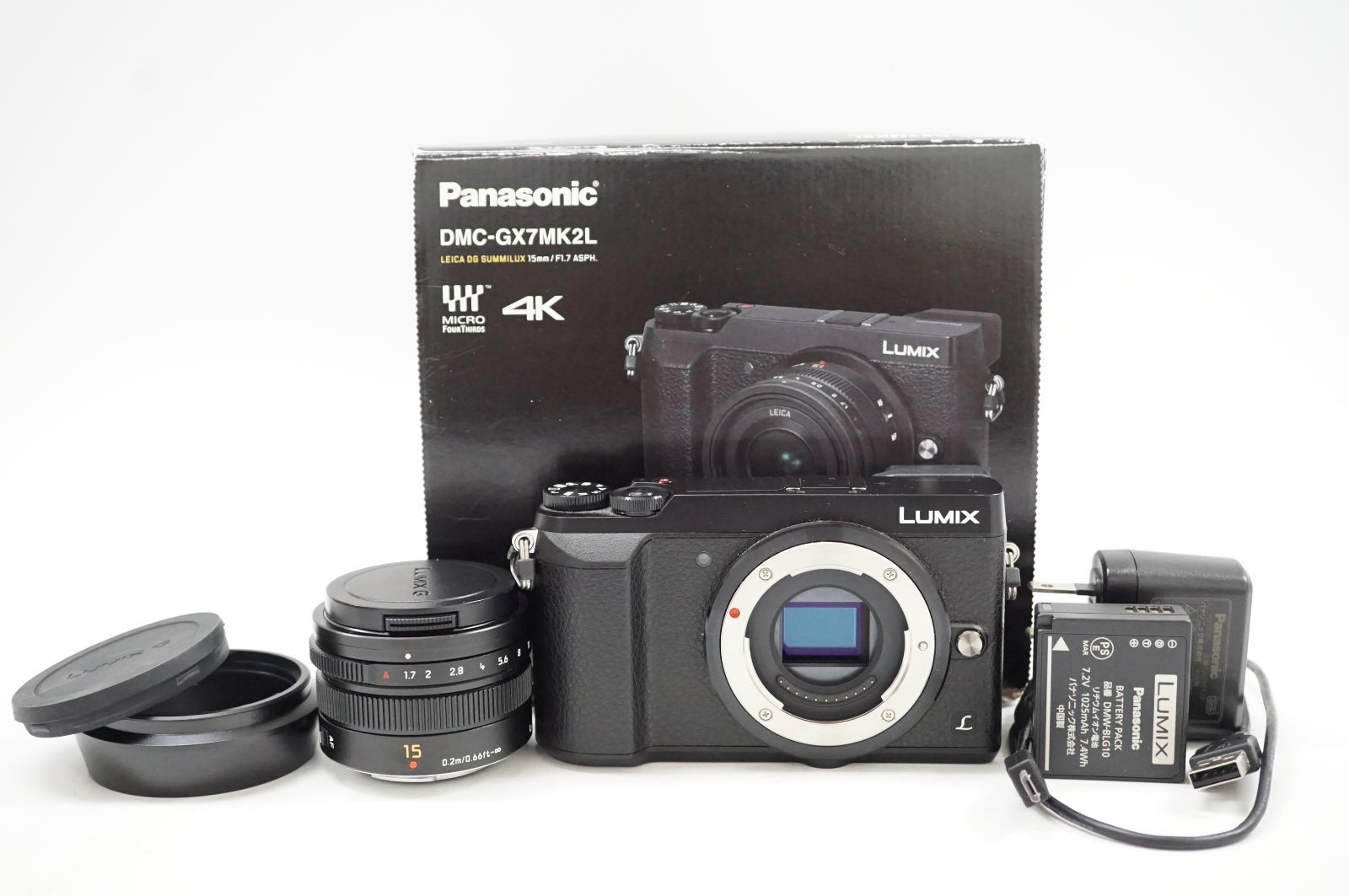 Panasonic パナソニック LUMIX ルミックス DMC-GX7MK2 レンズキット 