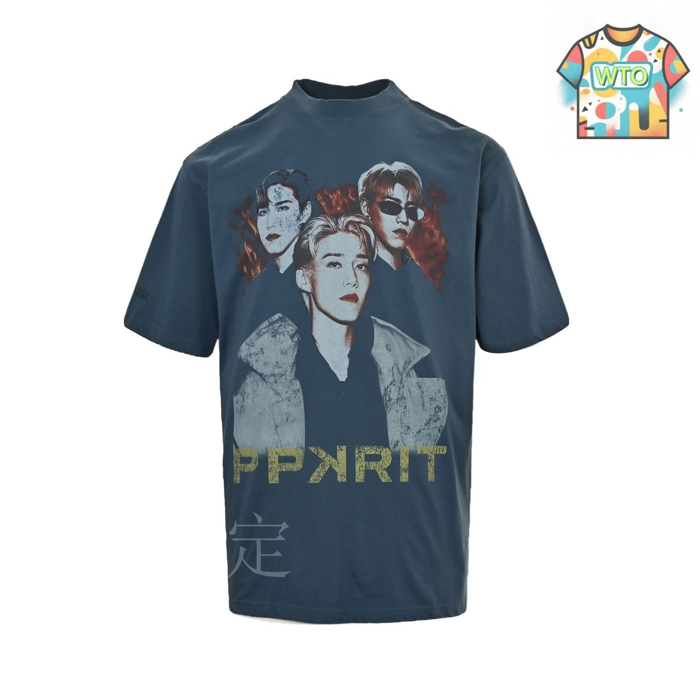 ころ BALENCIAGAバレンシアガ Tシャツ 今日特価】Balenciaga / バレンシアガ 25ss PPKRIT コラボ人像 T