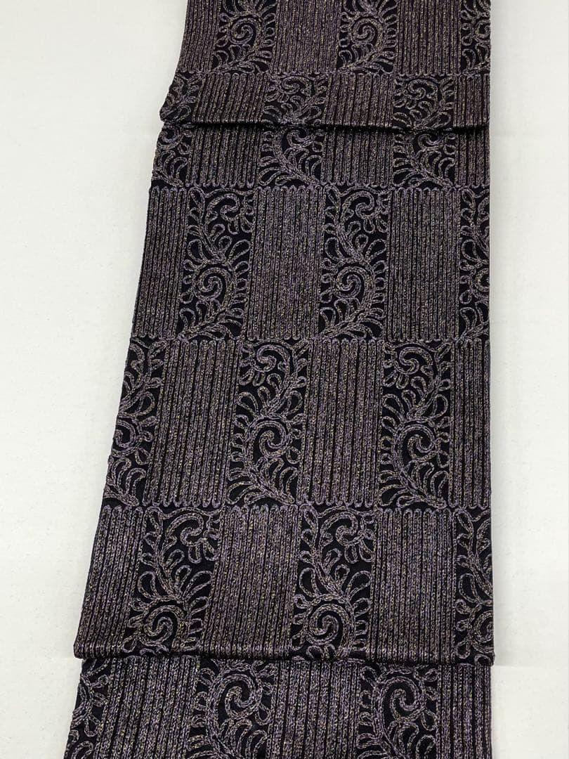 無月 MUGETU 総刺繍 全通 袋帯 落款入 金糸 Q1258 - メルカリ