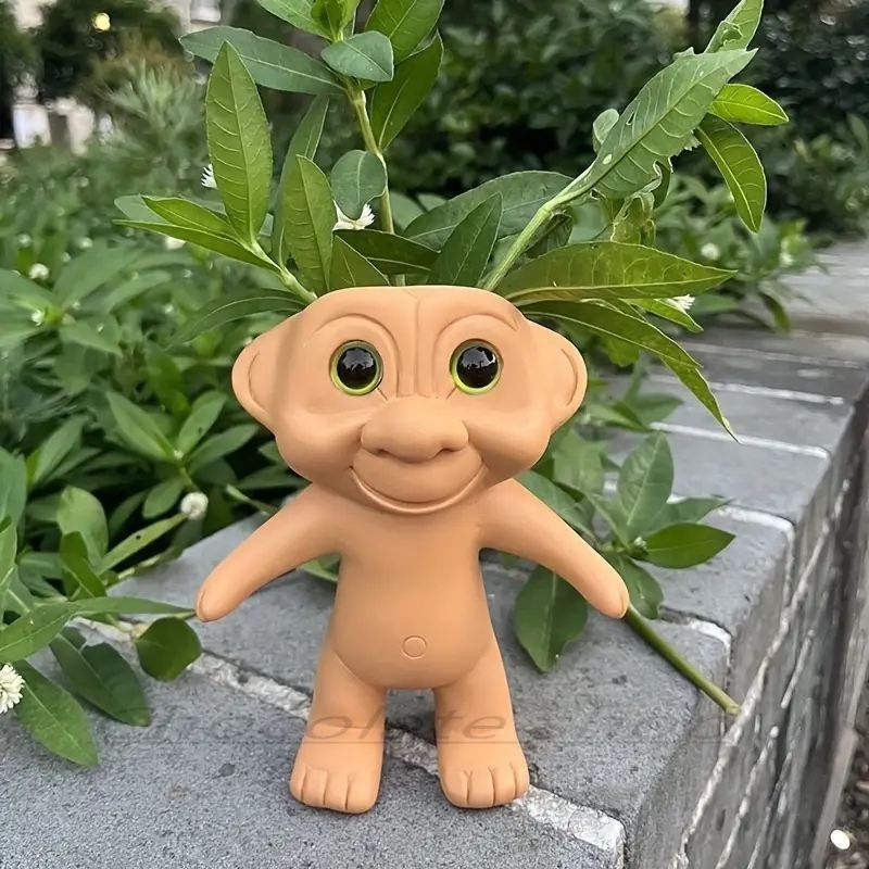 ③幸せのキジムナー人形　エンジェルドール　樹脂製　約15cm　人気作家 ③幸せのキジムナー人形 エンジェルドール 樹脂製 約15cm 人気作家