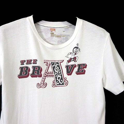 DIESEL ディーゼル Tシャツ・カットソー 白 S 0124925E0108 Men's T-shirt with metallic Oval D | White | Diesel
