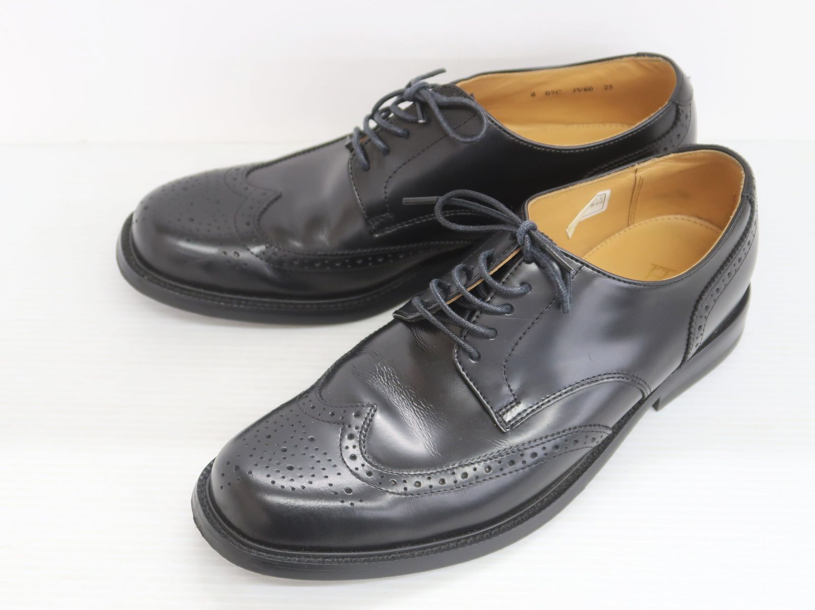 REGAL リーガル ウイングチップ JV60 外羽根 レザー ビジネスシューズ ドレスシューズ 25㎝ EEE