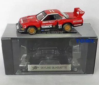 中古】トミカ 1/68 TL0045 スカイライン シルエット(レッド×ブラック