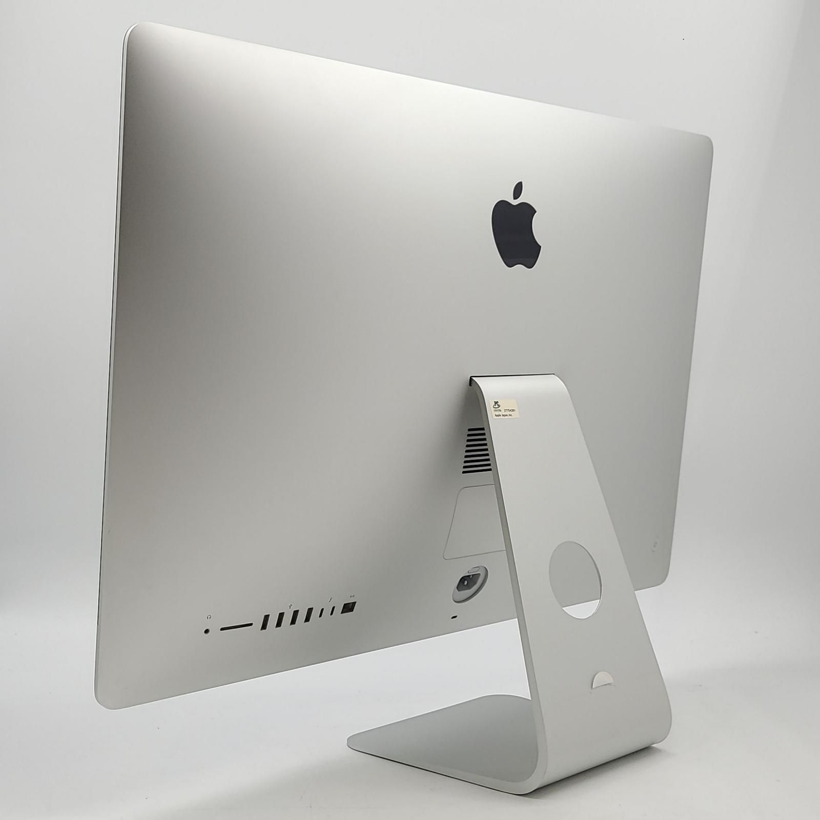 【全額返金保証】【最速発送】Apple iMac 27インチ 2019 /i5 /40GB /1TB シルバー【動作確認済】