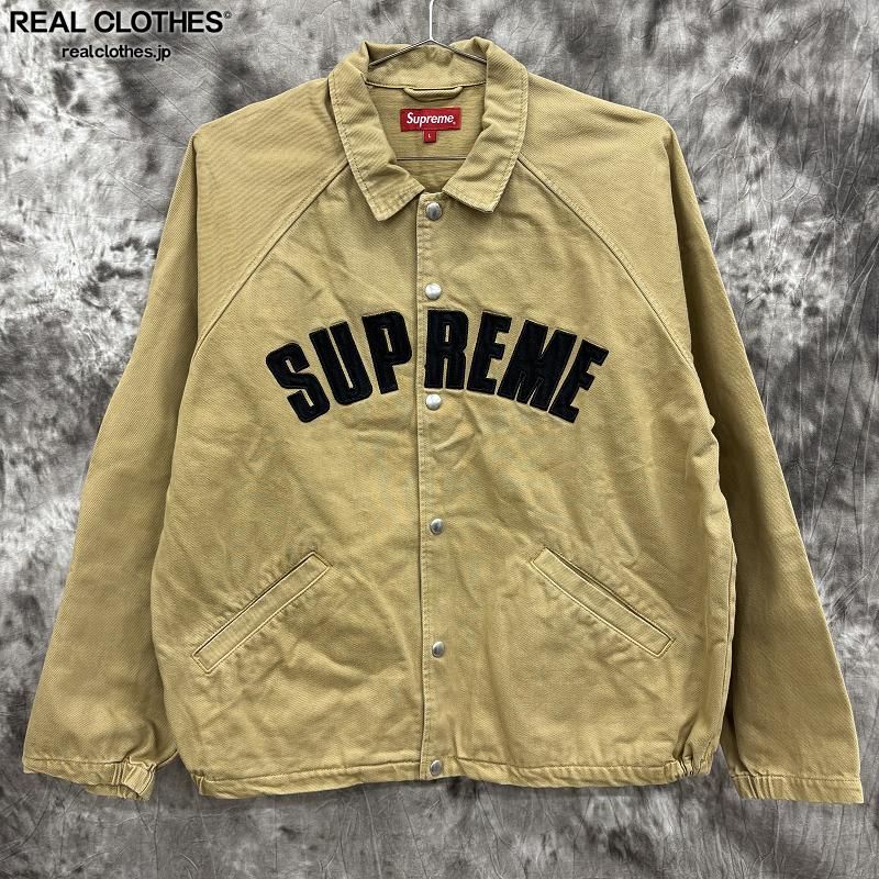 Supreme/シュプリーム【18AW】Snap Front Twill Jacket/スナップ フロント ツイル ジャケット/L