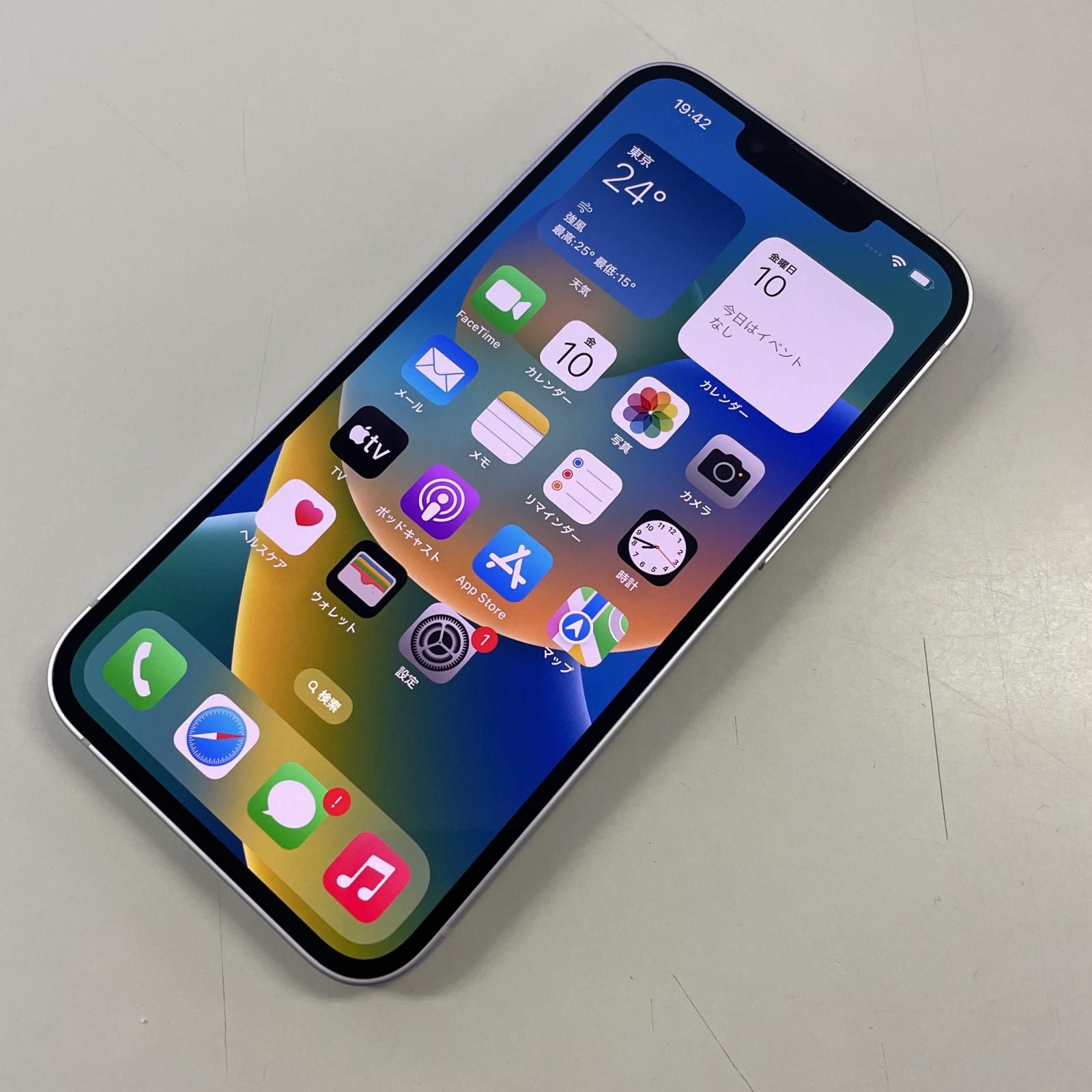 docomo iPhone 14 128GB パープル