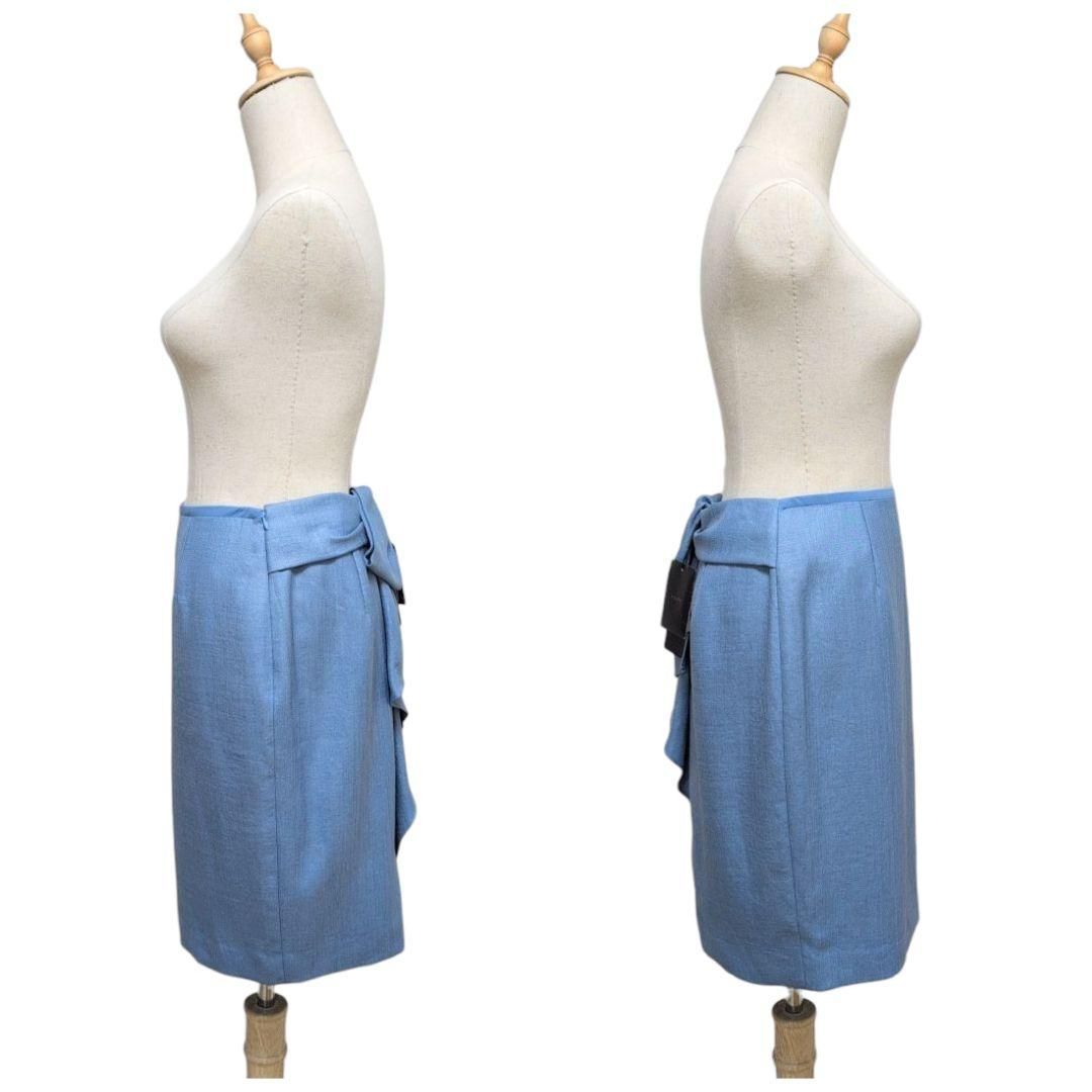 JUSGLITTY 6 膝上タイトスカート バックフリル 裏地あり SIROKUMA-CORPORATION_COM