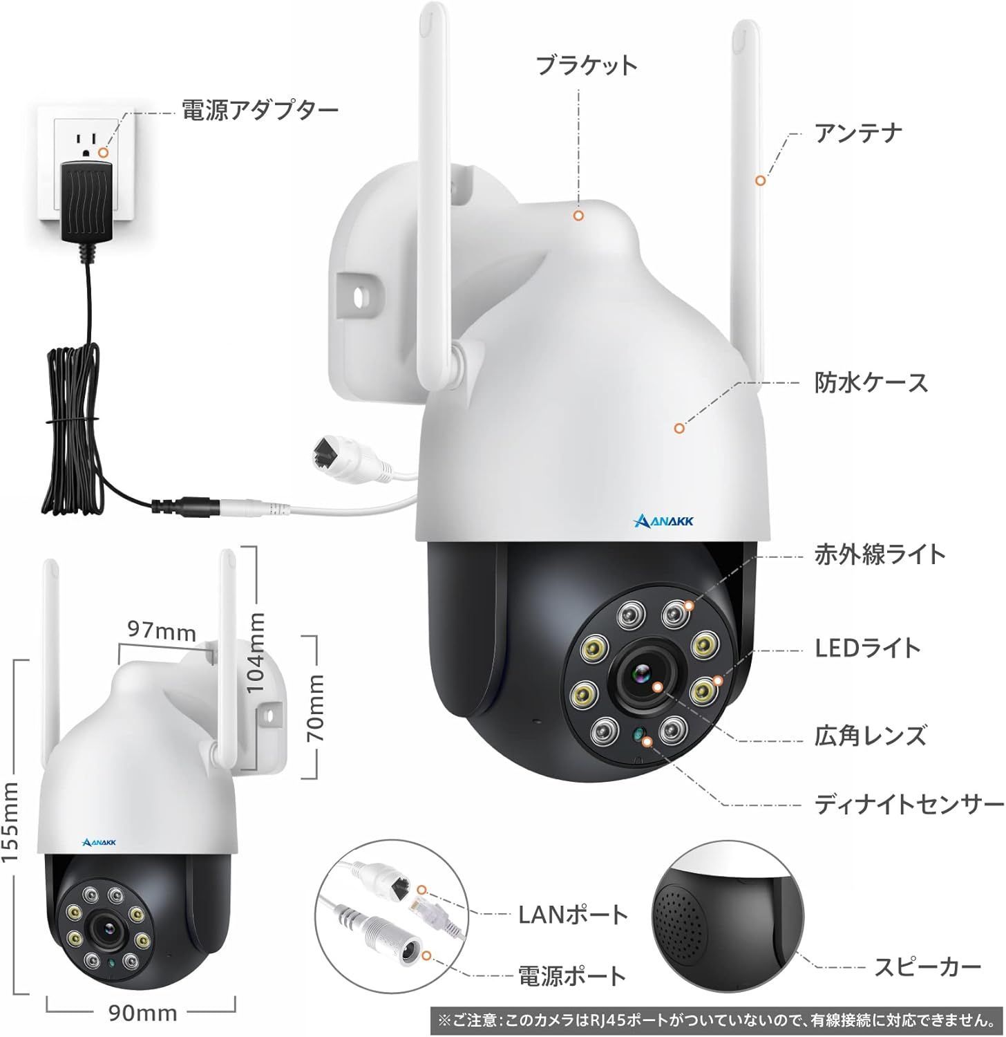 nvr増設カメラ 単体使用も