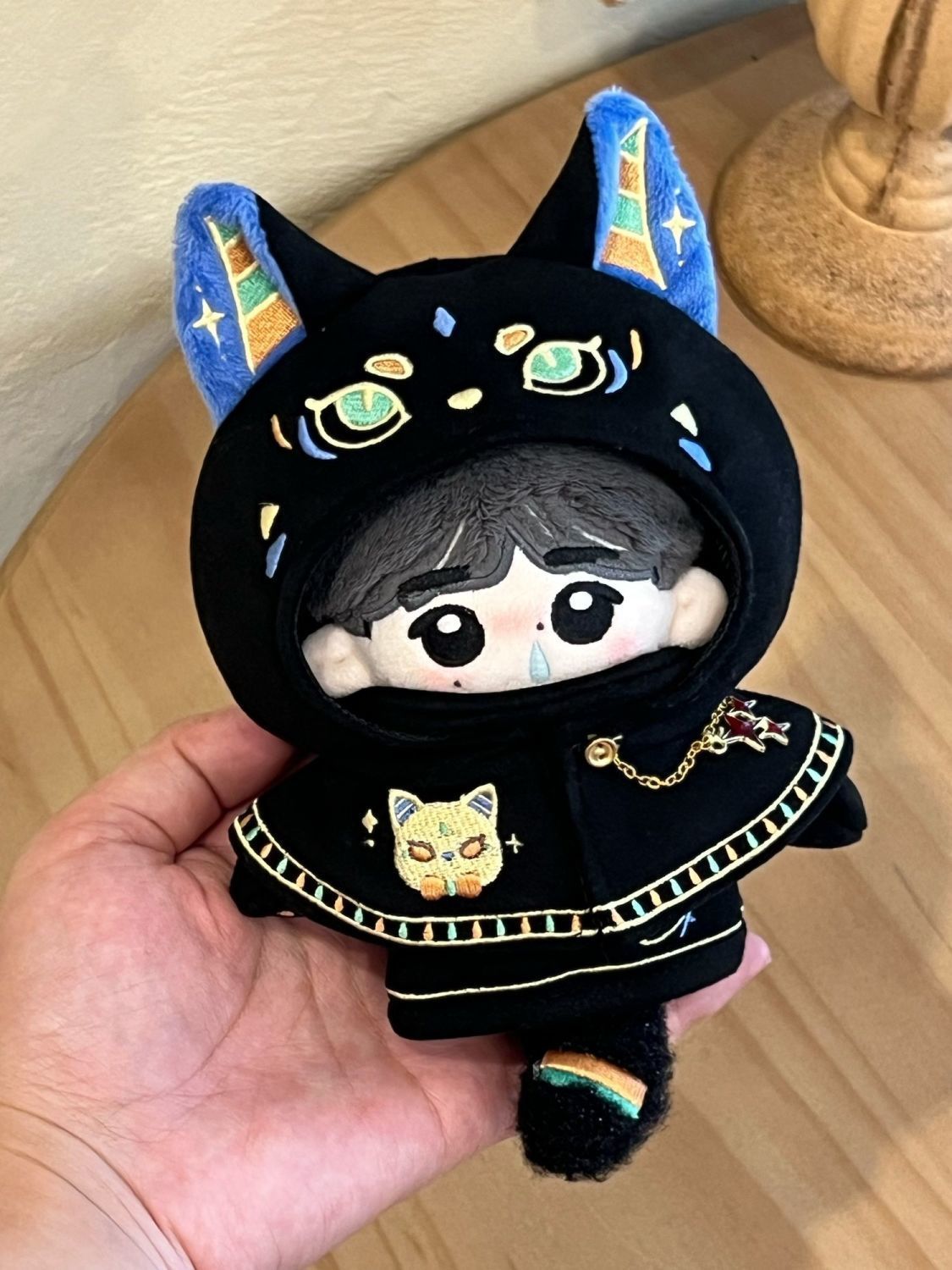ぬい服 ちびぐるみ 10~12cm 古代エジプト 猫服シリーズ 着せ替え