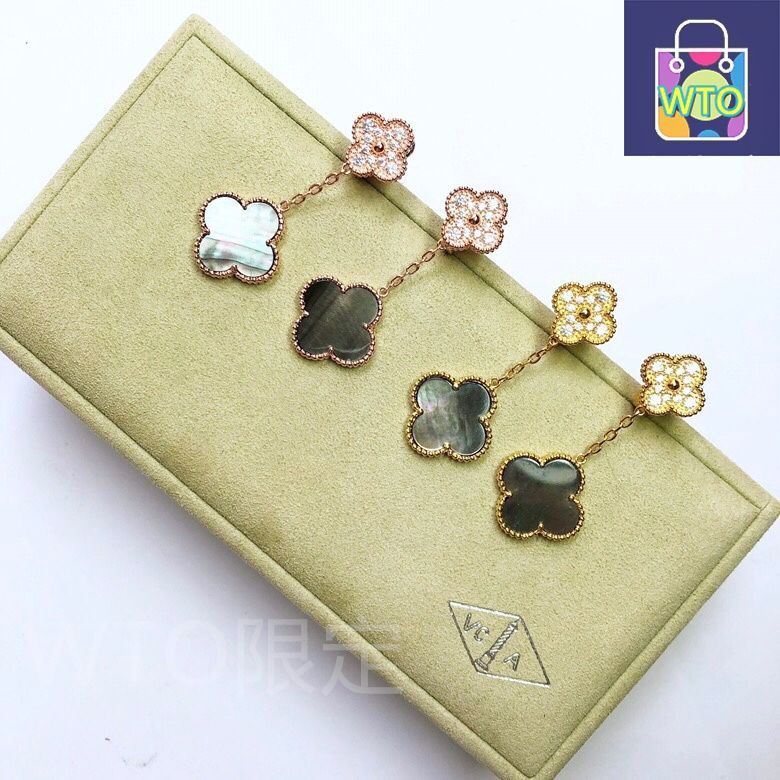 Van Cleef - Arpels アルハンブラ イヤークリップ - 最新デザイン ヴァン クリーフ - アーペル レディースジュエリー｜ ｜ -WTO輸入1