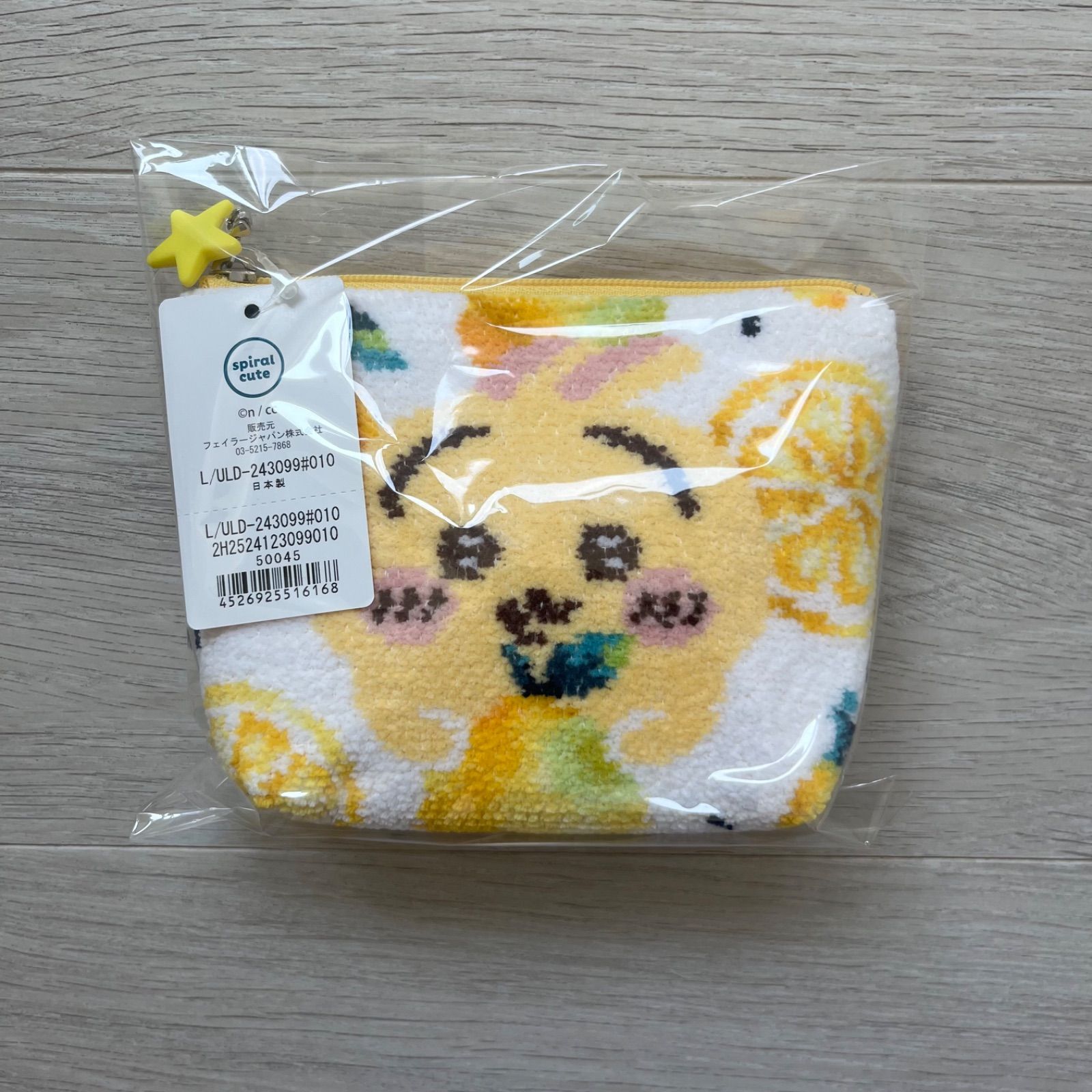 ちいかわ - FEILER ちいかわ 小ポーチ⭐︎うさぎレモンドット