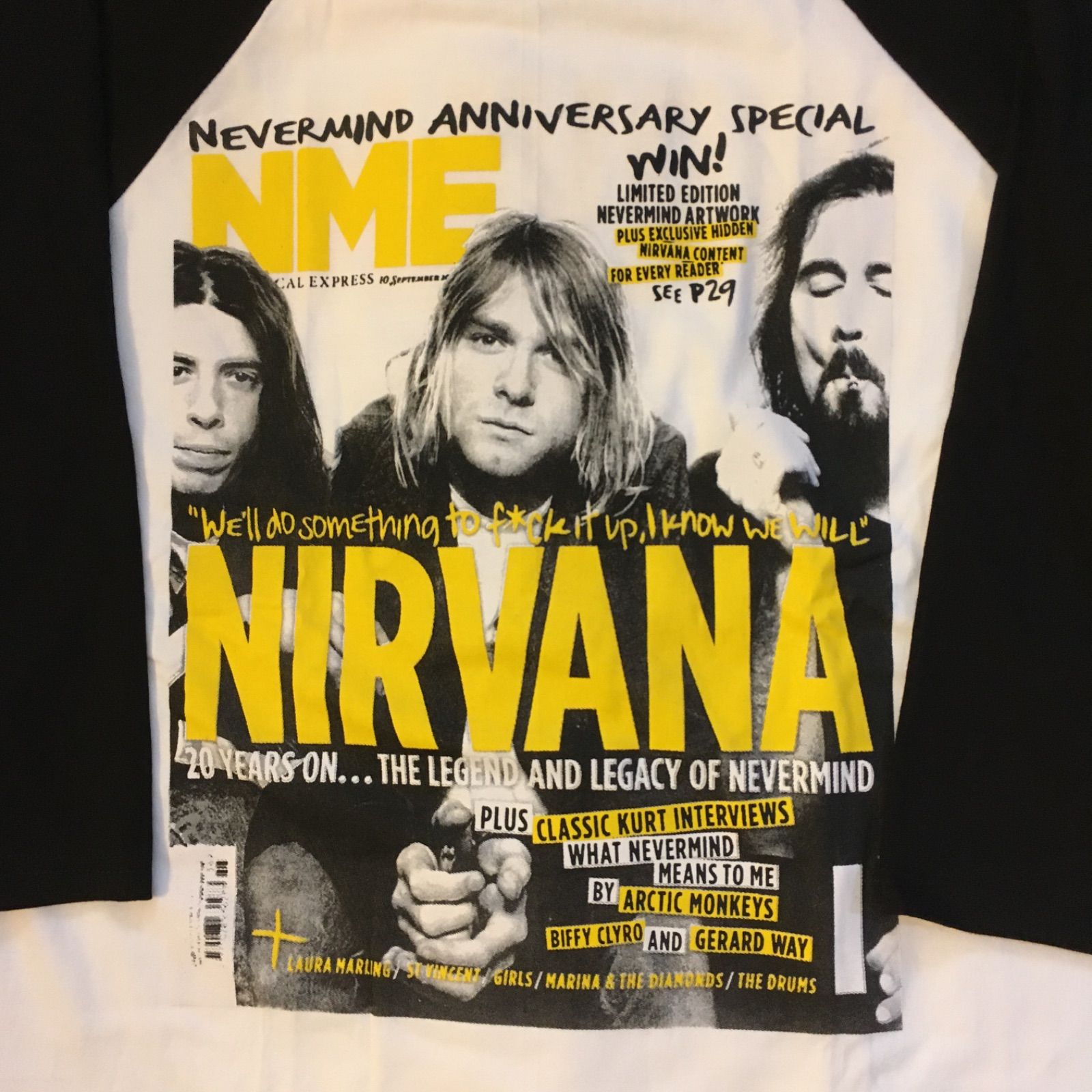 バンドTシャツ ニルヴァーナ Nirvana L ラグランTシャツ . - メルカリ