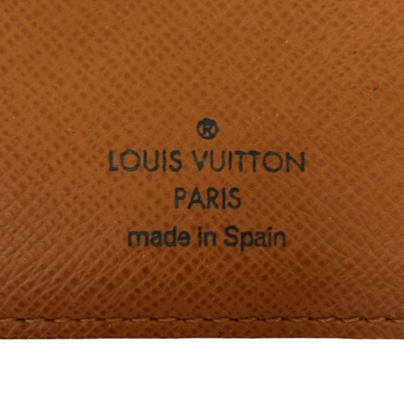 LOUIS VUITTON ルイ ヴィトン モノグラム アジェンダ PM R20005 手帳 ノート メンズ レディース 【中古】 32409K184