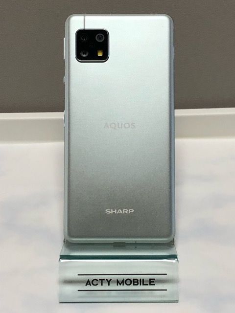 美品 SIMフリー AQUOS sense5G SH-M17 オリーブシルバー 64GB スマホ本体 送料無料