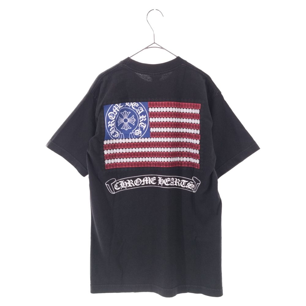 クロムハーツ  アメリカフラッグ　星条旗　Tシャツ