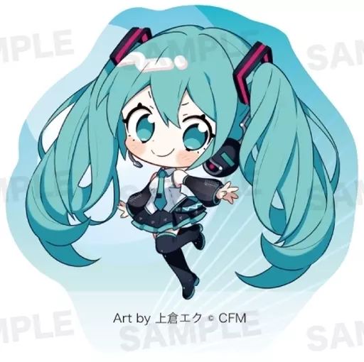 中古】アクリルスタンド・アクリルパネル 初音ミクD 「初音ミク Happy