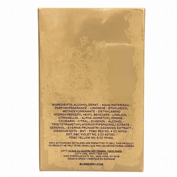 バーバリー BURBERRY HERO ヒーロー オードトワレ EDT 50ml
