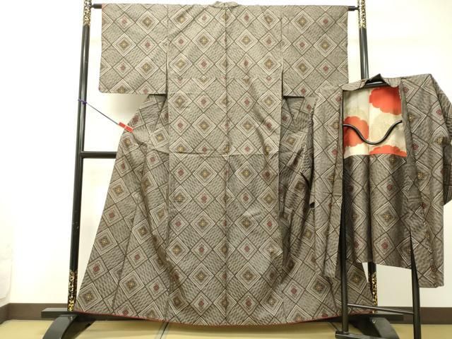 ★本場 龍郷大島 着物 No.10 ★ 本場大島紬…着物∶龍郷柄 正絹 - メルカリ