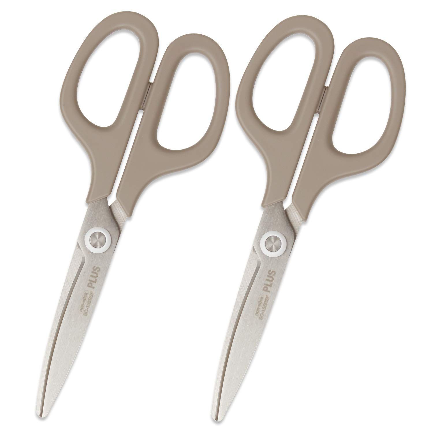 プラス はさみ フィットカットカーブ スマート アッシュブラウン SC-155 RSF 35-