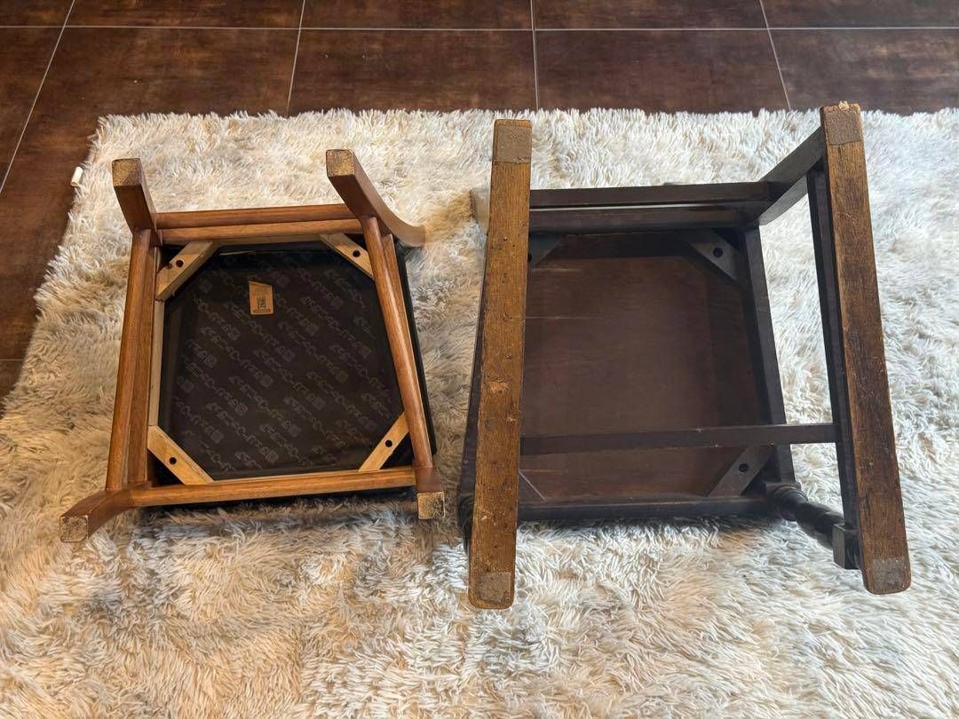 アンティーク ヴィンテージチェア クラシック レトロ 古家具 2脚