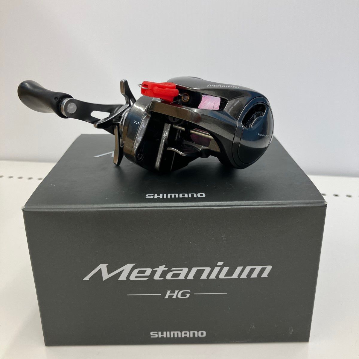SHIMANO - 釣り用品 リール ベイトリール SHIMANO 04114　20メタニウムHG RH　箱有り 釣り用品 リール ベイトリール SHIMANO 04114 20メタニウムHG RH