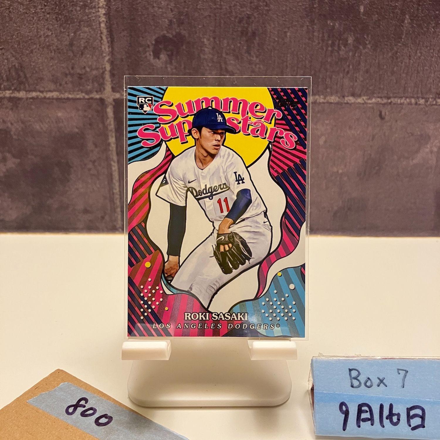 佐々木朗希 RC ルーキーカード Los Angeles Dodgers BBM2020 1st