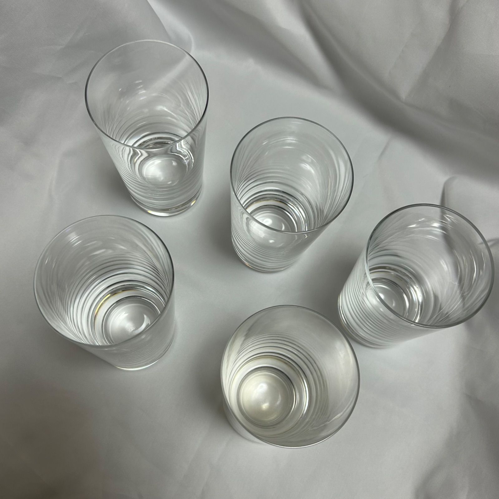 Baccarat バカラ クリスタル カプリ ハイボール タンブラーグラス コップ 5点