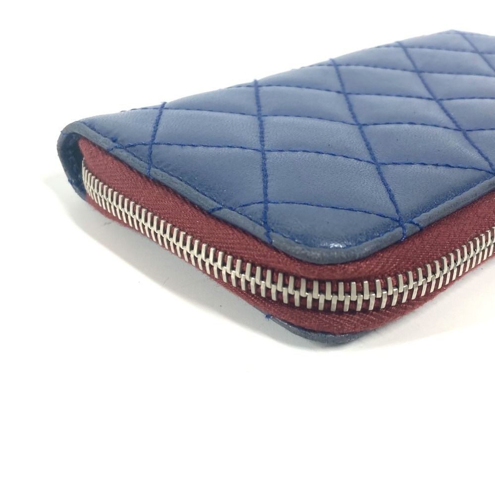 CHANEL シャネル 長財布 L字ファスナー マトラッセ キルティング