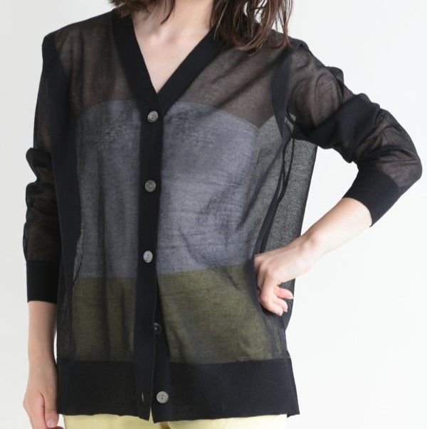 ADAWAS アダワス 23SS SHEER CARDIGAN シアーカーディガン ADWS-208-50