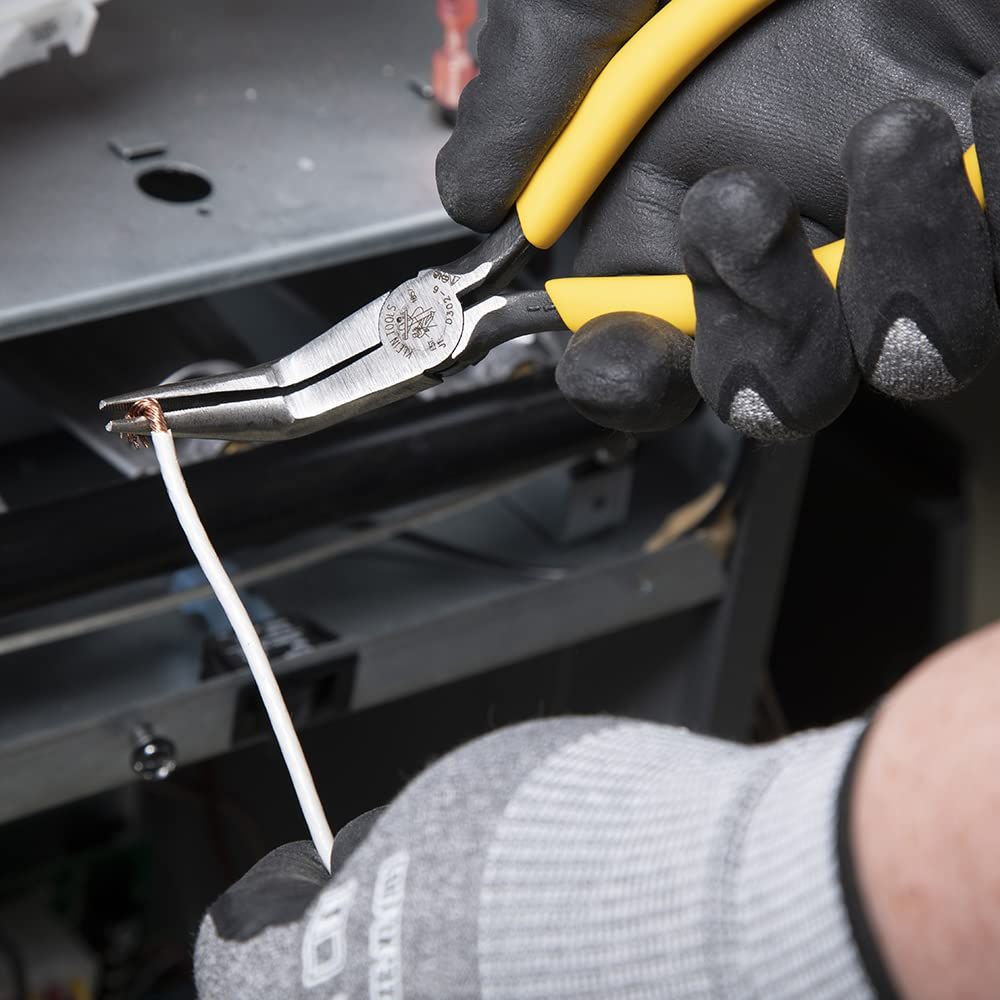 先曲がりロングノーズプライヤー D302-6