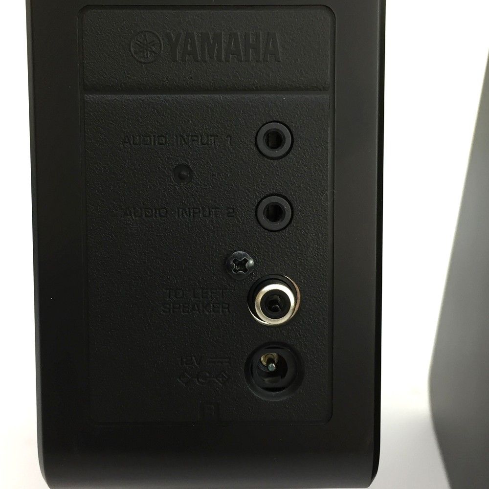 YAMAHA ヤマハ NX-50 シルバー パワードスピーカー 音出し確認OK 外箱有