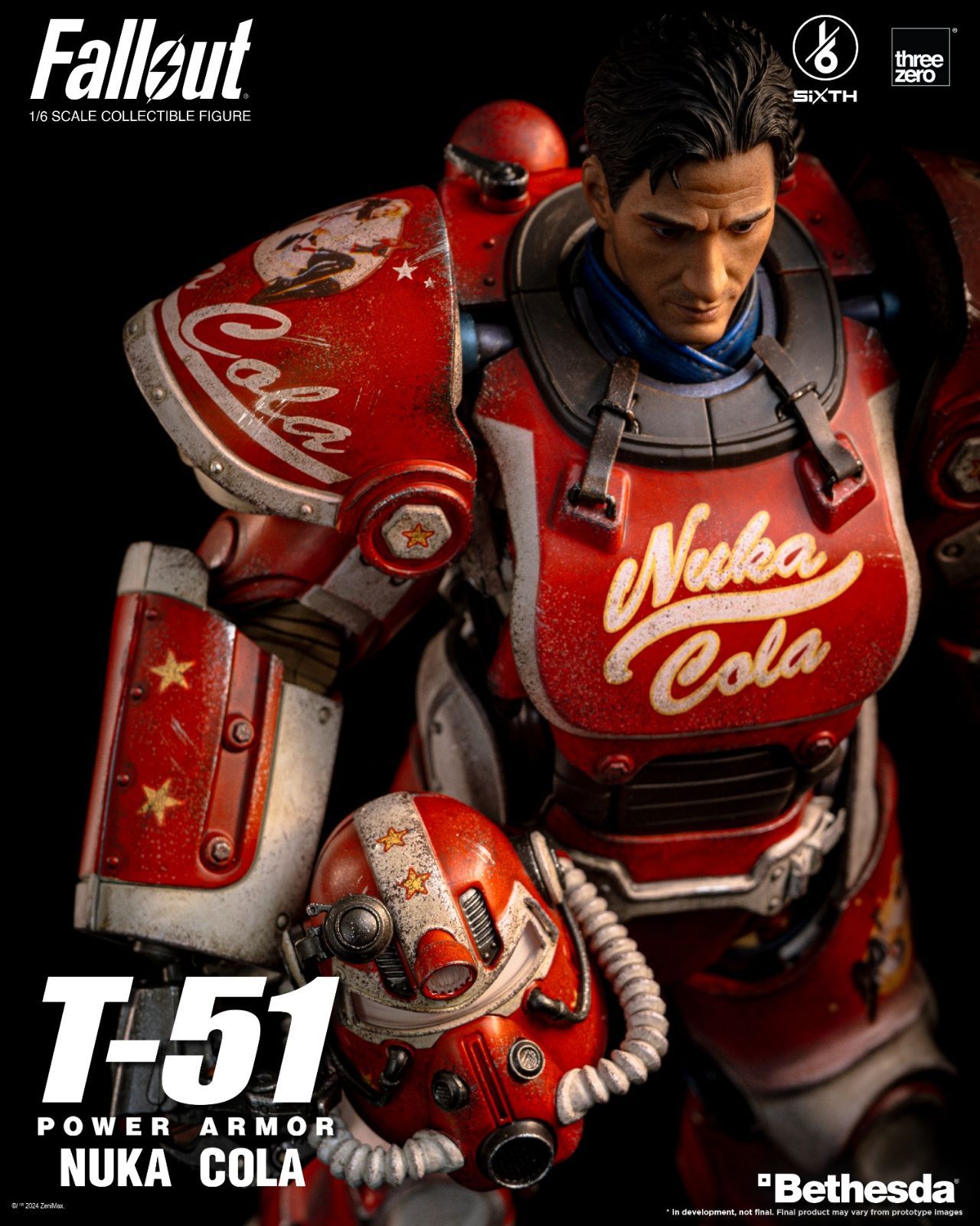 Threezero 1/6 フォールアウト T-51 ヌカ・コーラ パワード・アーマー 