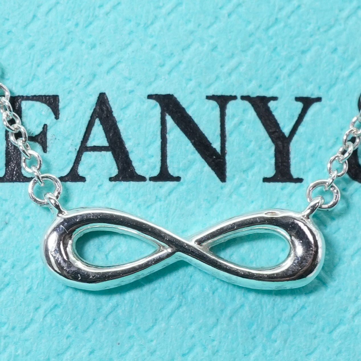 美品Tiffany インフィニティ ネックレス 極美品 ティファニー インフィニティ ペンダント ネックレス/25