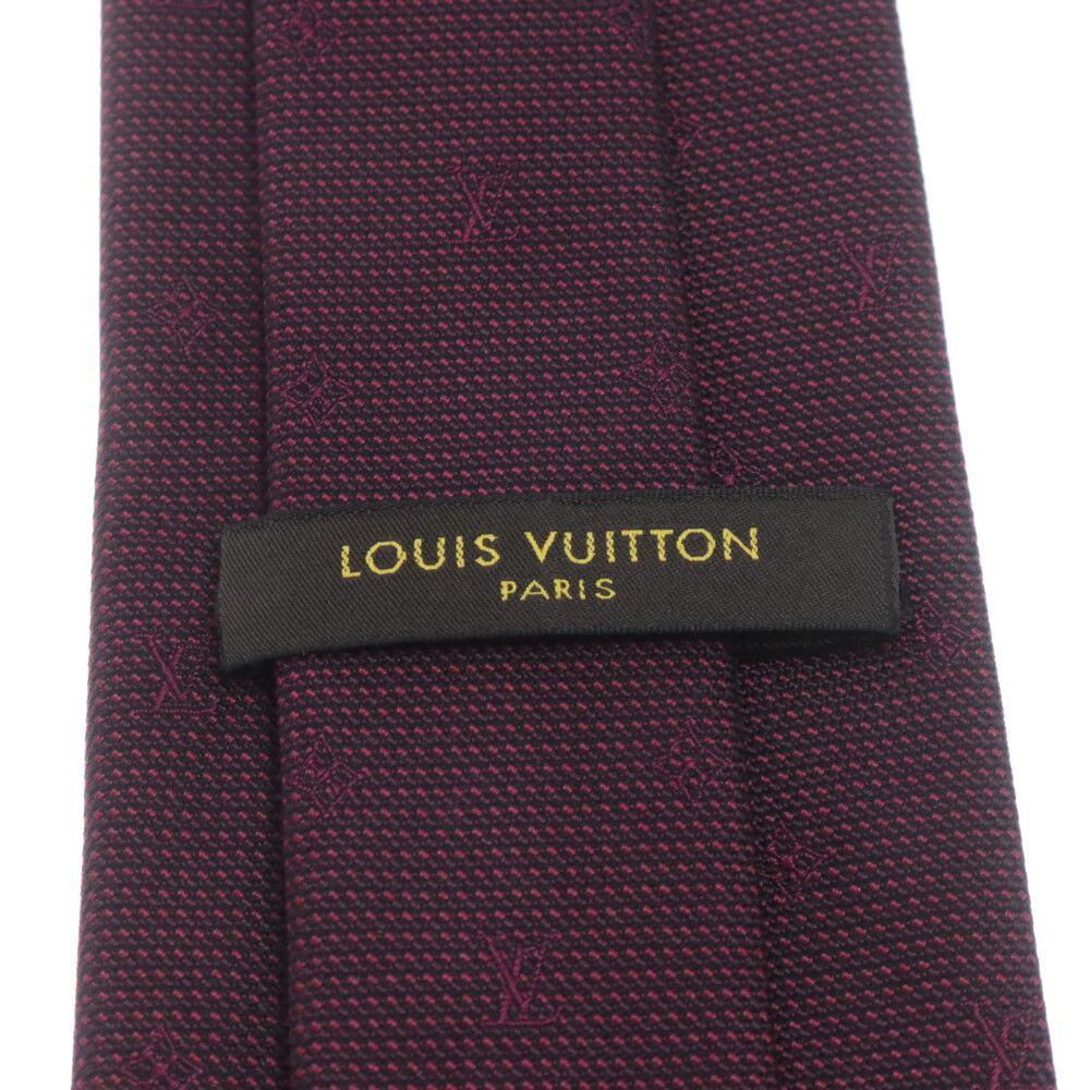 LOUIS VUITTON (ルイヴィトン) モノグラム シルク ネクタイ