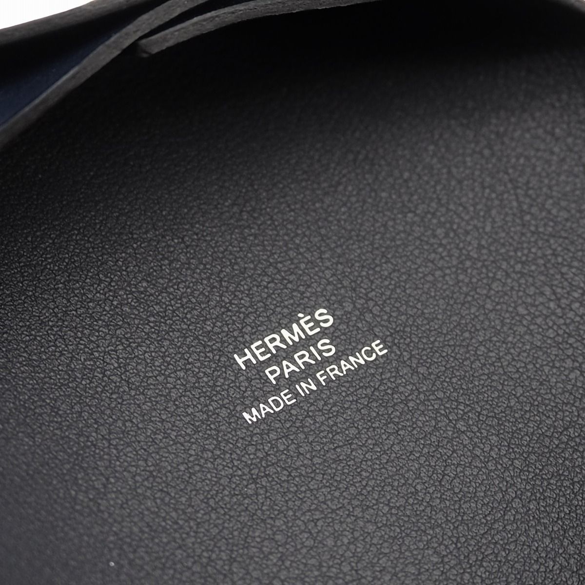 N 新品/未使用品】HERMES エルメス バスティア BLEU ABYSSE