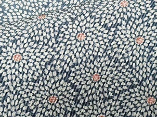 平和屋着物▽上質な小紋 単衣 霞文 正絹 逸品 AAAW1558fy 平和屋 【