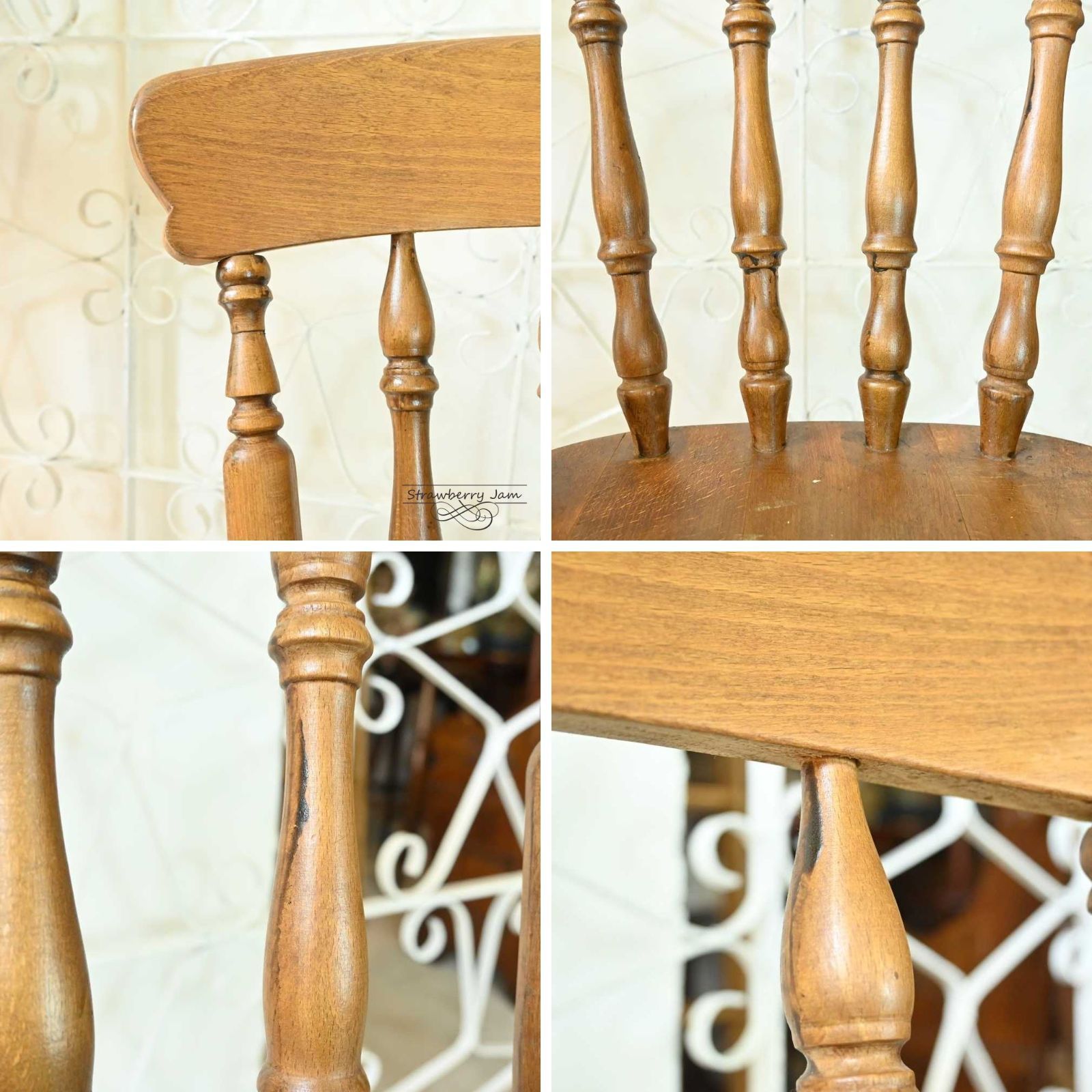 L3705-263 英国アンティーク ウィンザーチェア ヴィクトリアン スラットバックチェア キッチンチェア パイン チェア ダイニングチェア イギリス MARWIL-DEMENAGEMENTS_CH