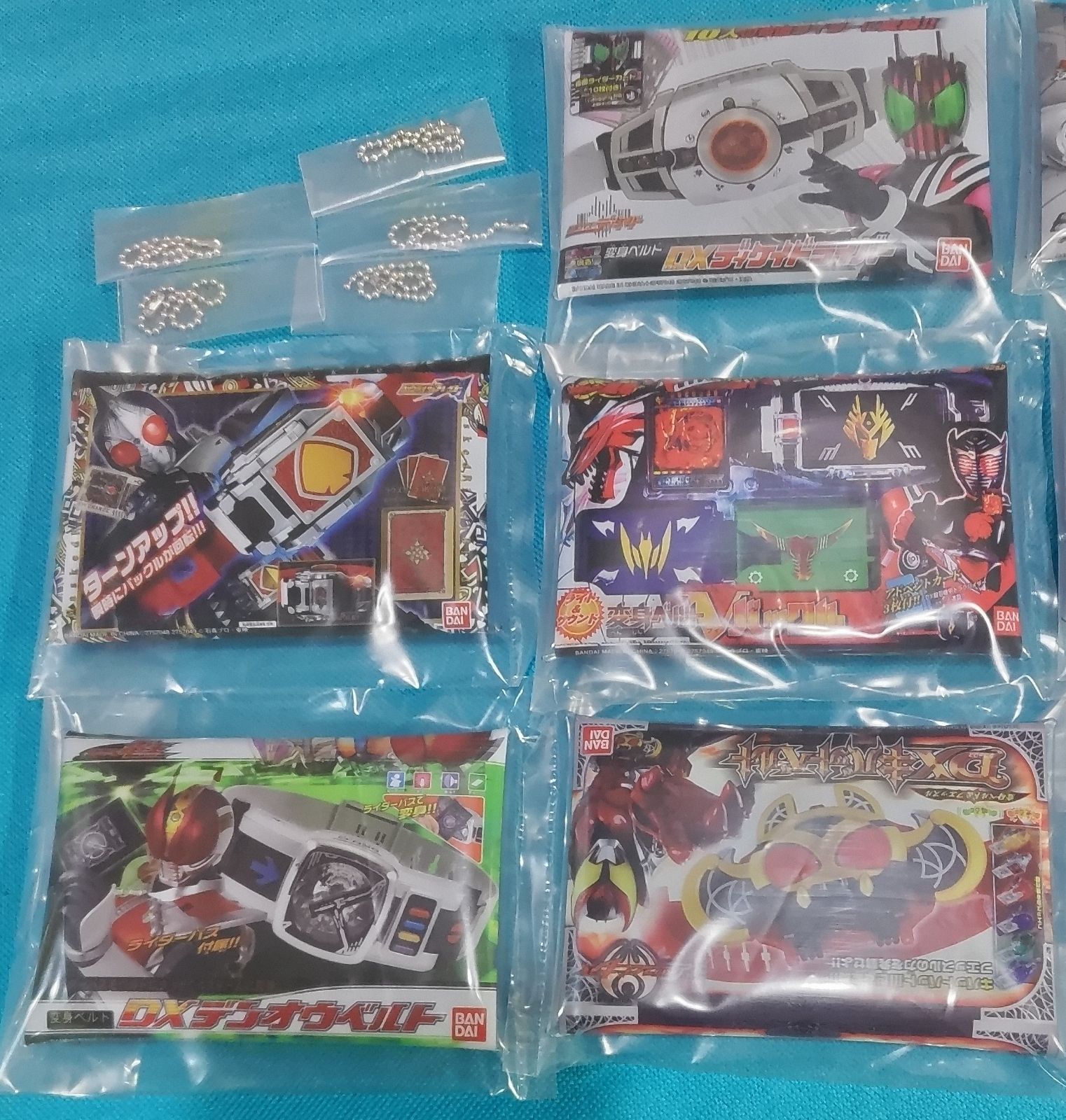 仮面ライダー 変身ベルトパッケージポーチ vol.1＆vol.2 10種コンプリートセット 全揃い