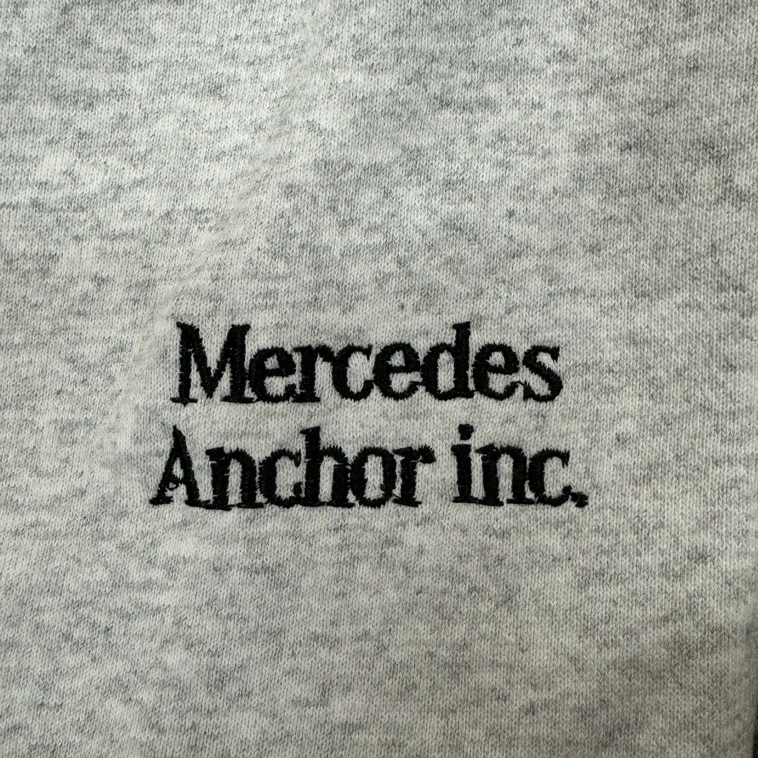 HERMÈS エルメスモカシンパリ黒シルバー金具34.5-Mercedes anchor lnc 
