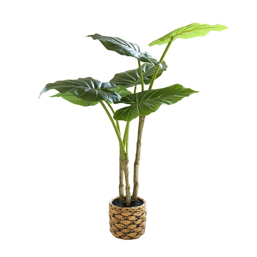 【パキラ】人工観葉植物 光触媒 フェイクグリーン 鉢取り外し不可