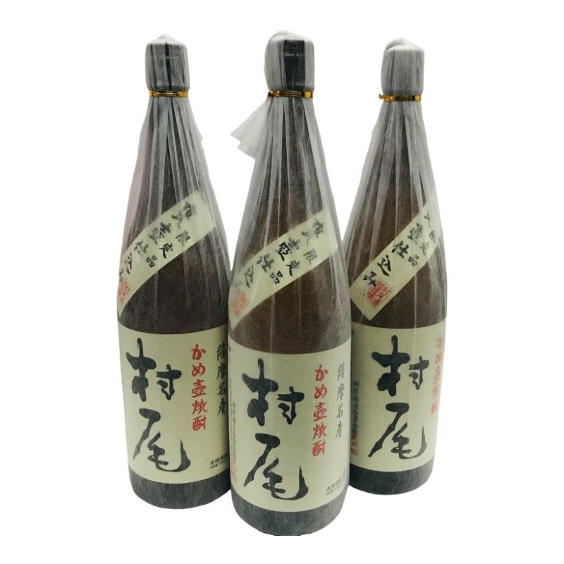 3本セット 本格芋焼酎 村尾酒造 村尾 1800ml 25度 芋焼酎 / 詰日2024年5月×1本 2024年6月×2本 【新品未開栓品】  22408K1213 - メルカリ