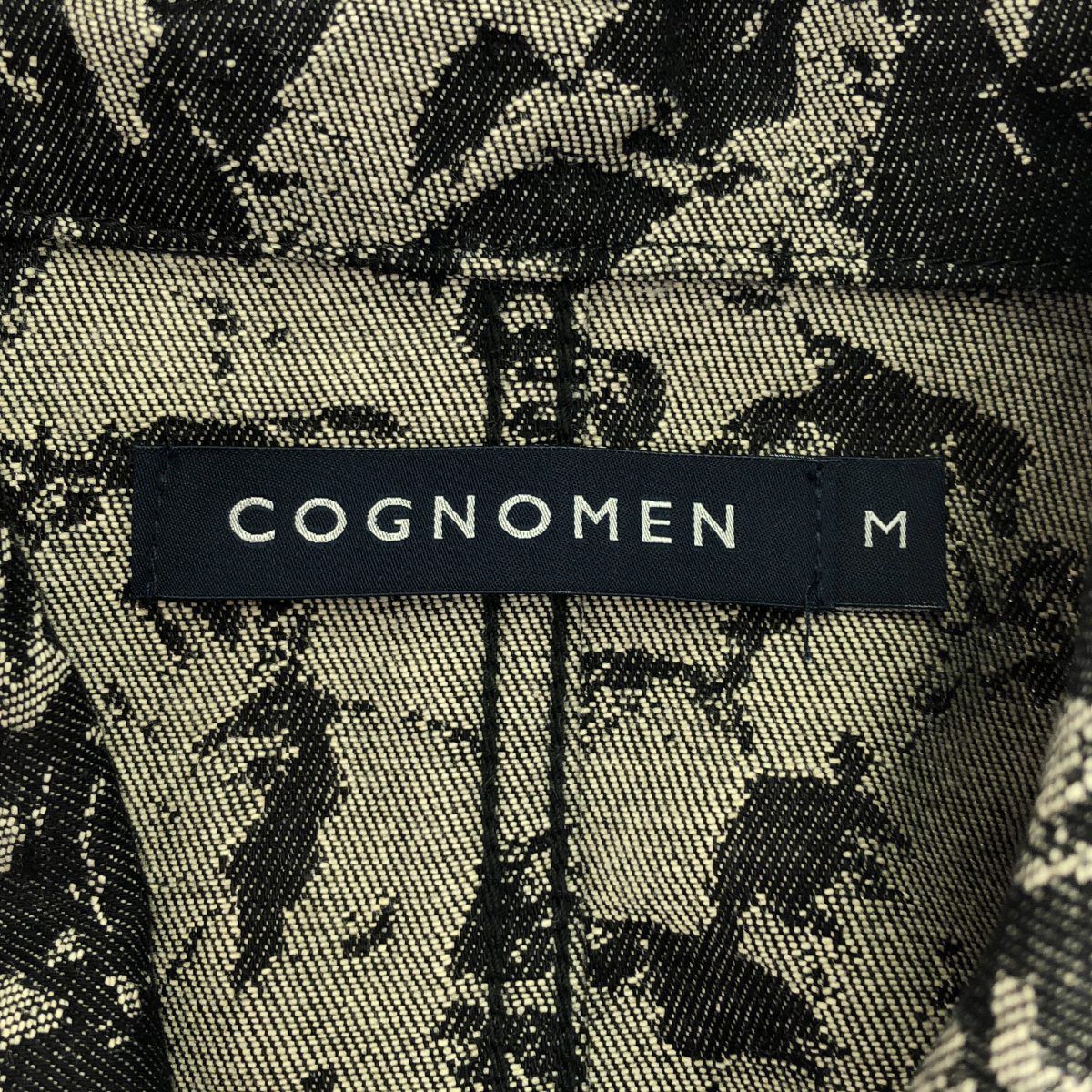 コグノーメン　COGNOMEN タグ付き　Mサイズ テーラードジャケット COGNOMEN ジャケット テーラードジャケット 【COGNOMEN