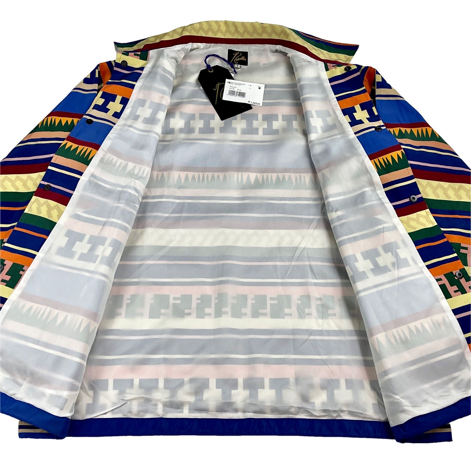 needles ペイズリーコーチジャケット Coach Jacket ペイズリー 総柄 コーチジャケット | ブランド古着
