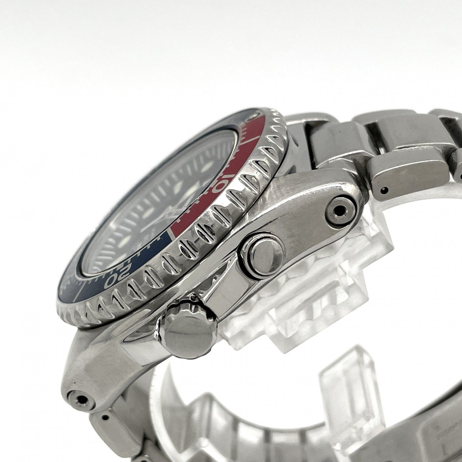 希少 SEIKO キネティック KINETIC ダイバーズ腕時計 ペプシカラー 