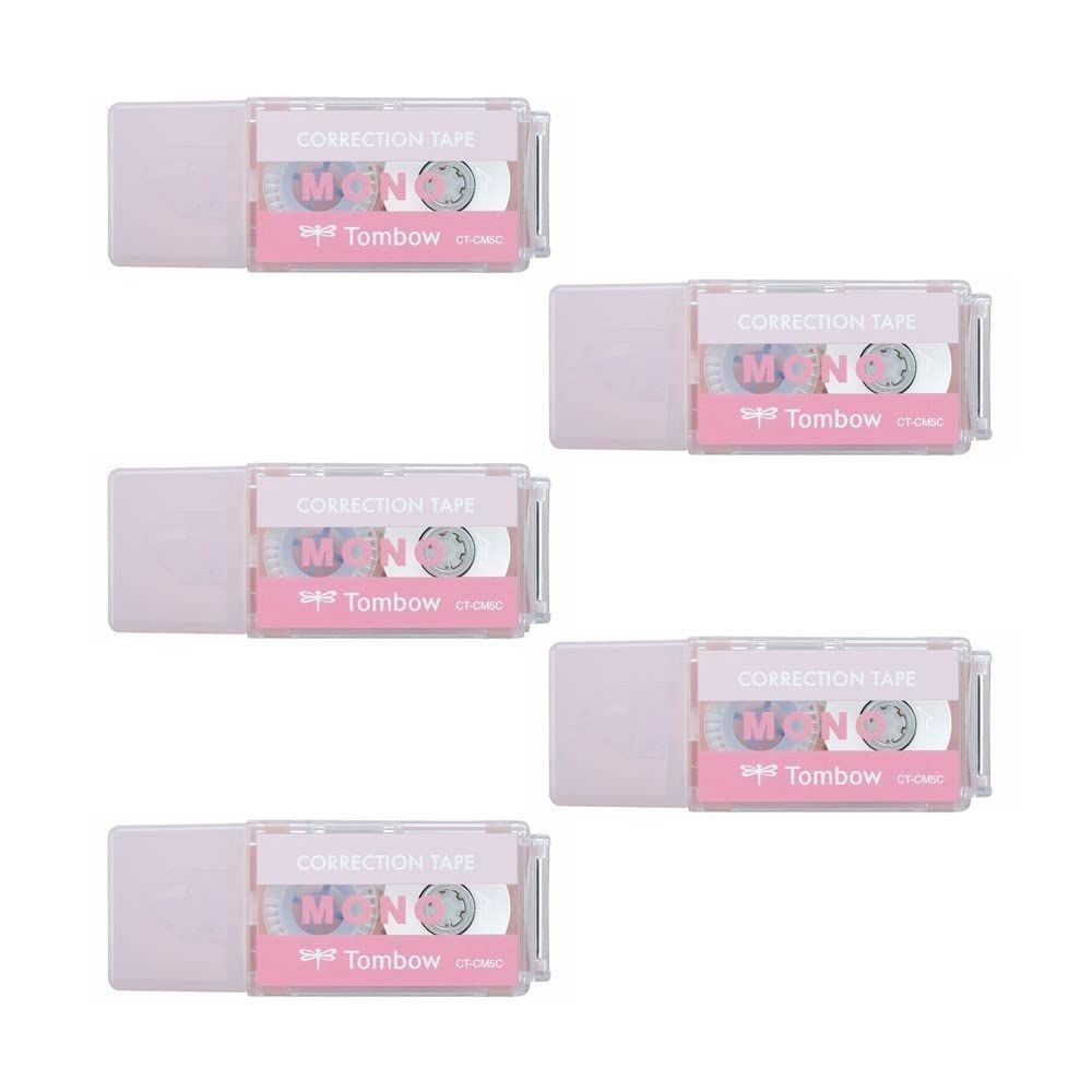 色:ピンク】トンボ鉛筆 修正テープ MONO モノポケット (テープ幅5mm× さくらの木道 メルカリ